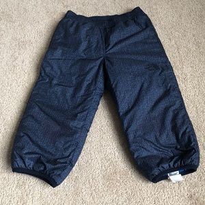 North Face insulated snow pants size 2t